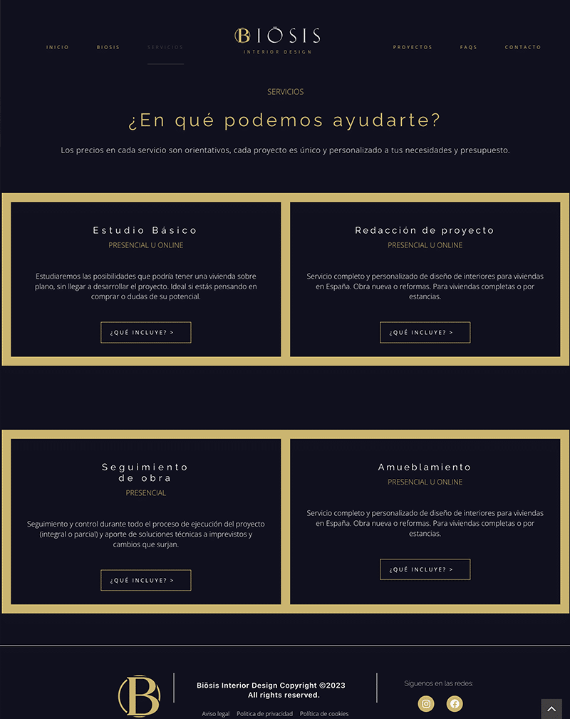 Nettside utviklet av Bjerkewebdesign for Biosis